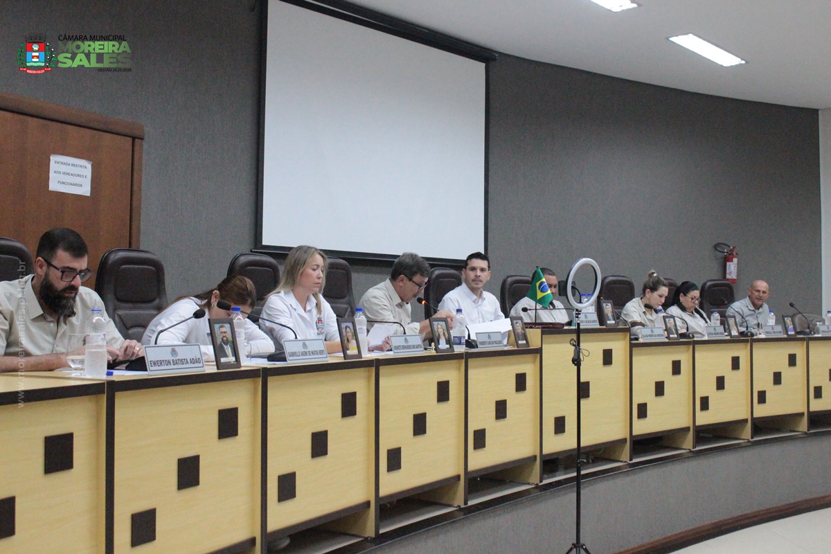 Câmara Municipal de Moreira Sales realiza 32ª Reunião Ordinária