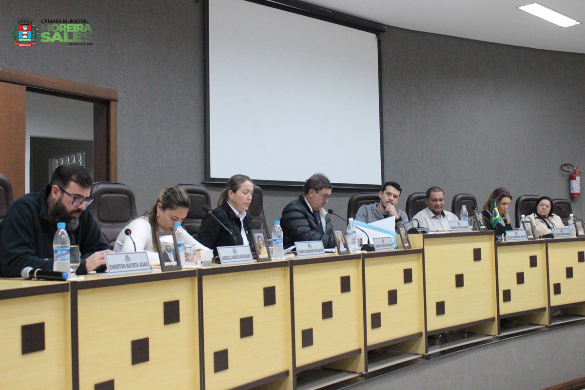 Confira a pauta da 20ª Sessão Ordinária de 2025