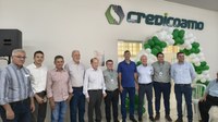 Legislativo marca presença na inauguração da Credicoamo em Moreira Sales